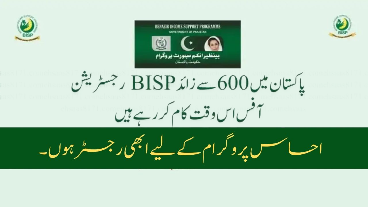 BISP Tehsil Office List