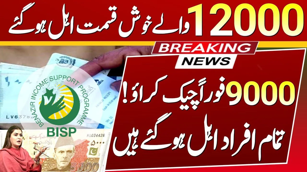 Benazir Income Support Program New Payment Check Online 2023