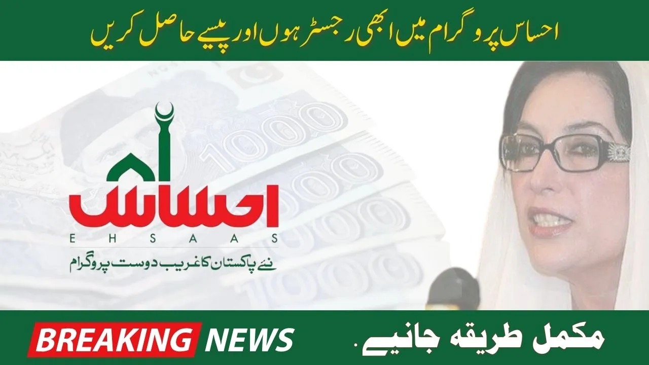 Ehsaas Programme Check CNIC Online Registration 2023-24